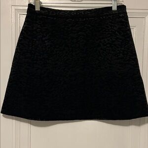Topshop Elegant Black A-Line Skirt